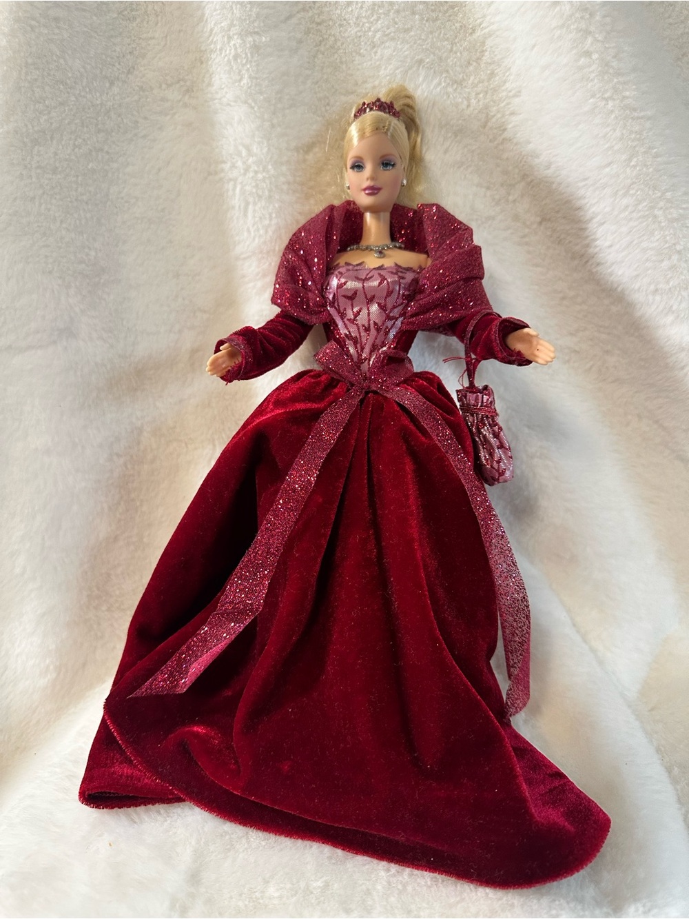 Holiday Celebration Barbie circa 2002